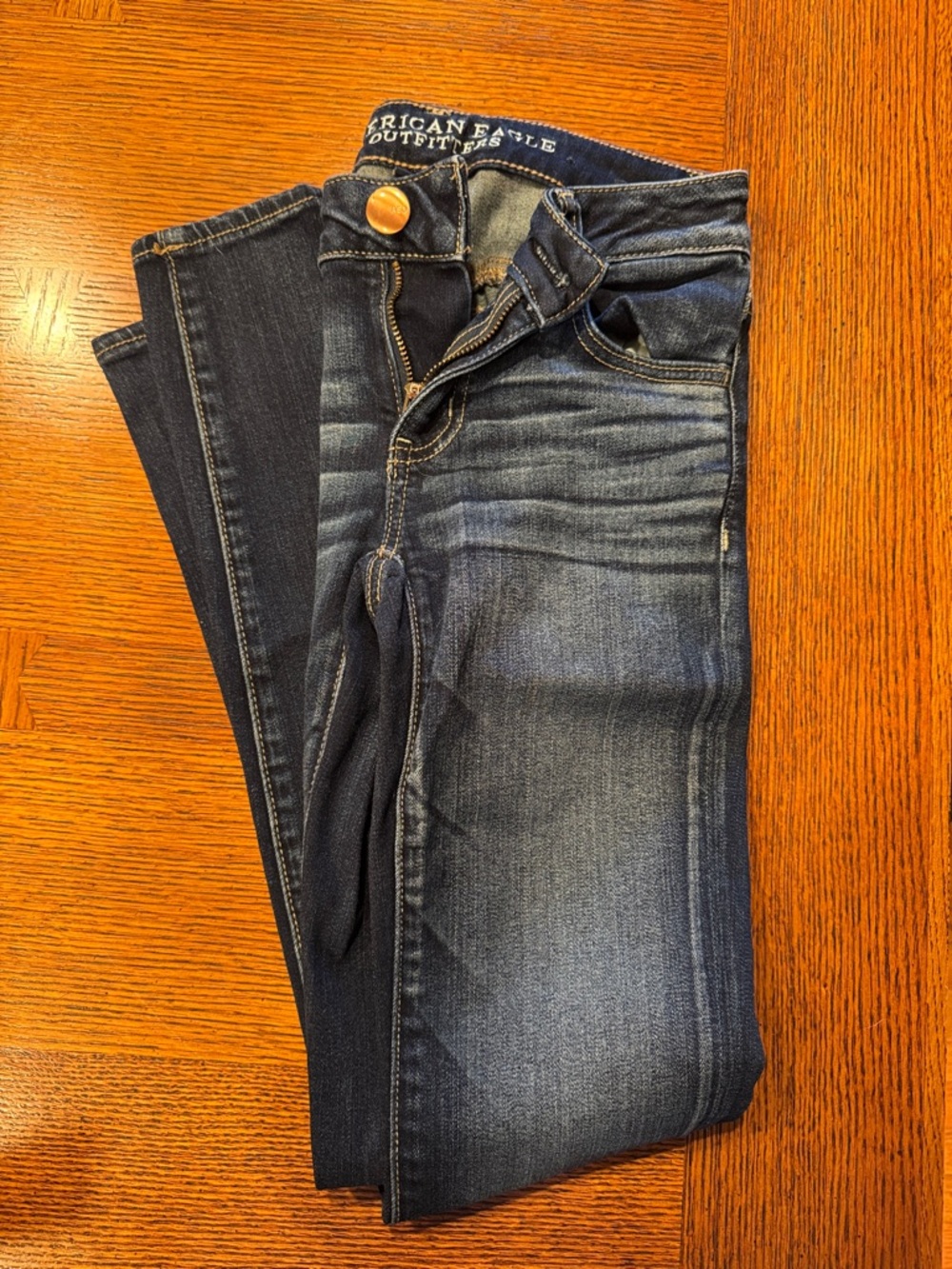 American Eagle Outfitters Women’s Dark Blue Skinny Jeans